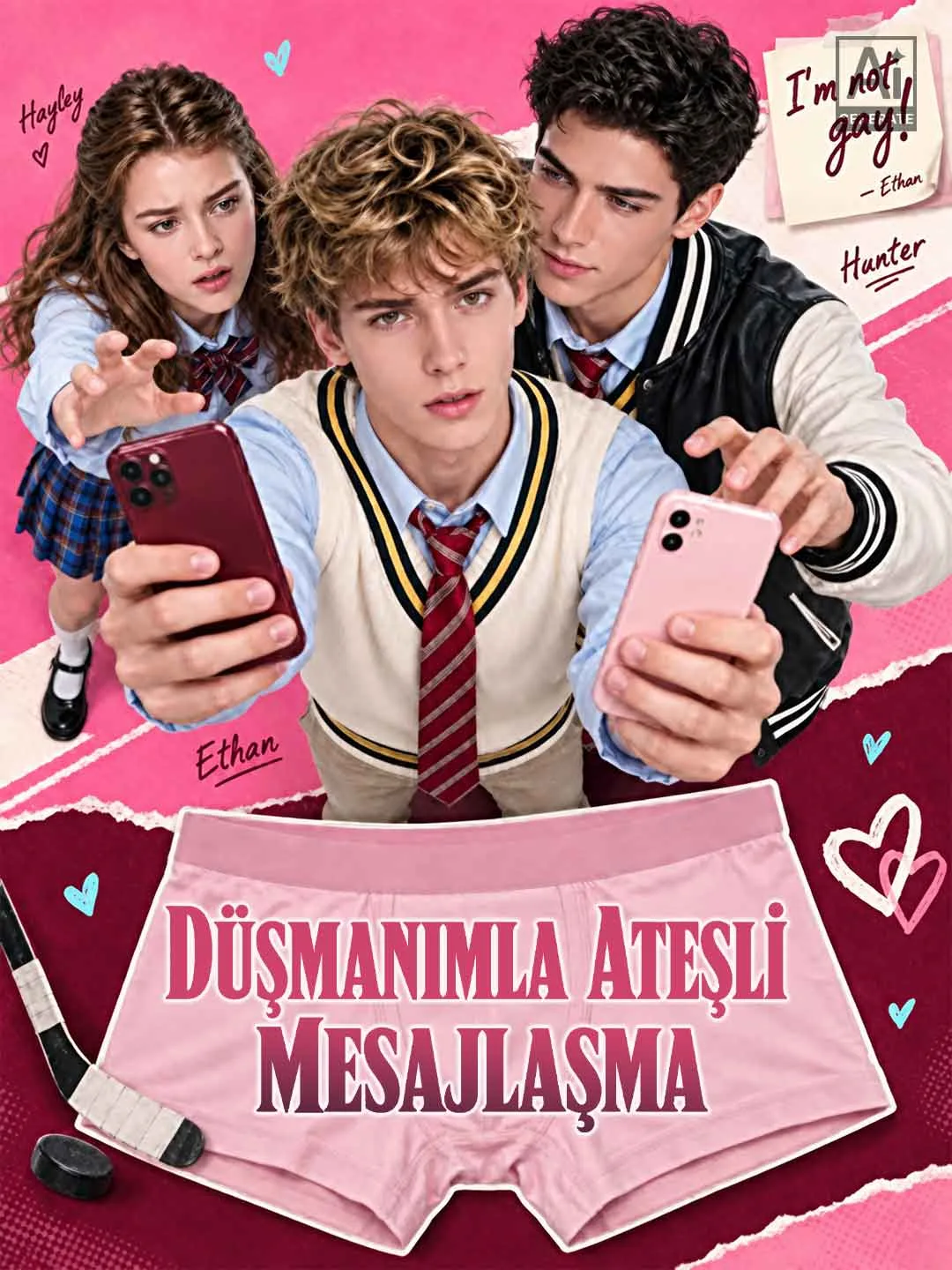 DÜŞMANIMLA ATEŞLİ MESAJLAŞMA