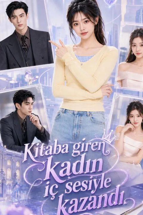 Kitaba giren kadın iç sesiyle kazandı